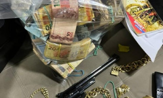 Operação contra núcleo financeiro de quadrilha de tráfico de drogas apreende R$ 500 mil em dinheiro,15 veículos e joias em MT