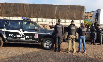 Organização criminosa desmantelada pela Polícia Civil movimentou R$ 6 milhões com furtos e roubos de cargas