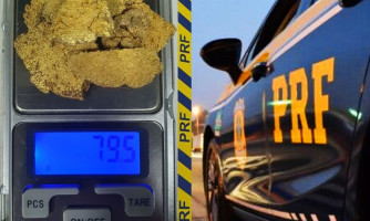 Passageiro é preso com quase 80 gramas de ouro escondidos em sapato em Pontes e Lacerda