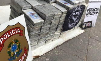 PF e Bope apreendem R$ 5 milhões em cocaína; droga saiu de Pontes e Lacerda