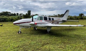 Piloto suspeito de transportar drogas da Bolívia para MT é preso e tem avião apreendido