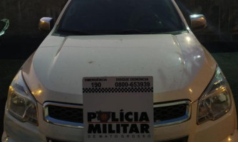 PM recupera S10 roubada de fazenda em Mato Grosso