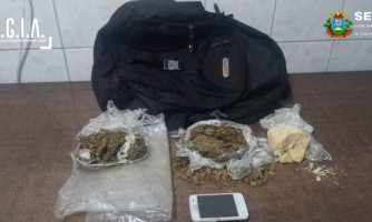 Polícia Civil apreende mochila carregada com entorpecentes na rodoviária de Cáceres