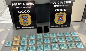 Polícia Civil cumpre buscas e apreende R$ 28 mil em casa de alvo investigado por roubo de carreta e carga de soja