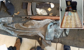 Polícia Civil de MT encontra R$ 35 mil com bandidos do Novo Cangaço