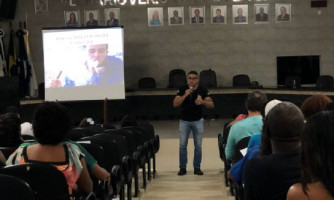 Polícia Civil ministra palestra contra o tabagismo em Vila Bela da Santíssima Trindade