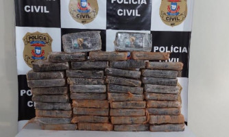 Polícia Civil prende cinco pessoas com 42 quilos de pasta base de cocaína em Pontes e Lacerda