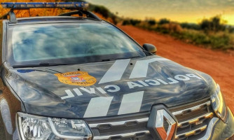 Polícia Civil prende idoso por estupro de vulnerável da filha de 10 anos em São José dos Quatro Marcos