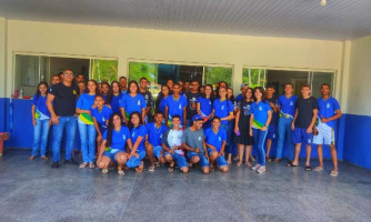 Polícia Civil promove atividades sociais e preventivas em comunidade escolar de Jauru