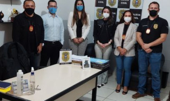 Polícia Civil promove encontro institucional com membros do MPE em Pontes e Lacerda