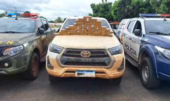 Conquista d’Oeste: Polícia Militar e Gefron apreendem 40 quilos de drogas e causam prejuízo de cerca de R$ 1 milhão à facção