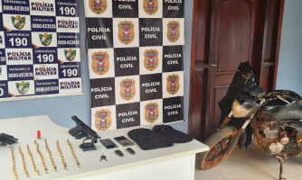 Polícias Civil e Militar prendem integrantes de facção criminosa envolvidos em tráfico e homicídios em Vila Bela