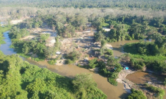 Pontes e Lacerda: Operação desocupa garimpo de ouro ilegal em terra indígena e bloqueia acessos