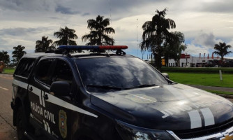 PONTES E LACERDA: Policiais civis identificam e prendem envolvido em roubo de veículos e aprendem arma usada em crimes