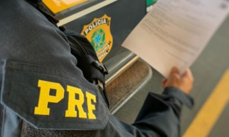 Pontes e Lacerda: PRF prende, durante ronda de fiscalização, condutor que estava com mandado de prisão em aberto e seu desfavor