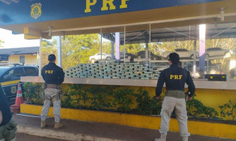 PRF apreende droga avaliada em mais de 12 milhões de reais