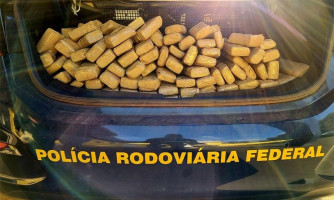 PRF apreende maconha escondida em caminhonete com destino a Rondonópolis-MT