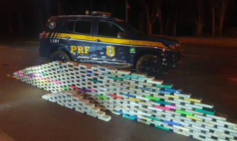 PRF apreende mais de 350 kg de drogas em MT