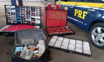 PRF apreende mercadorias sem nota fiscal em ação conjunta com o Exército