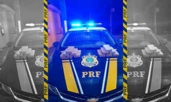 PRF apreende pasta base de cocaína em Pontes e Lacerda