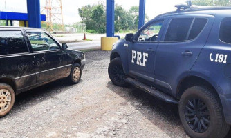 PRF apreende veículo automotor por adulteração de sinais identificadores em Poconé/MT