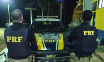 PRF em Mato Grosso apreende pasta base de cocaína em ônibus que seguia para Goiânia