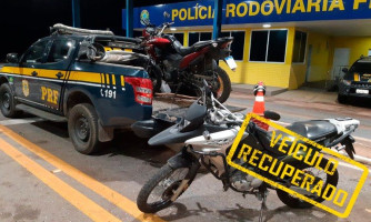 PRF prende homem por receptação de veículo roubado, que trafegava pela BR-070