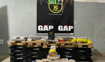 Quadrilha é presa com mais de 140 kg de drogas na Região Metropolitana