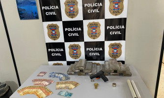 Quatro pessoas são presas em operação de combate a roubos e tráfico de drogas em Cáceres