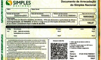 Receita Federal alerta para novo golpe com guia falsa do Simples Nacional para pagamento via Pix