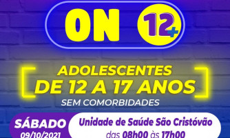 Secretaria de Saúde inicia vacinação contra a Covid-19 em adolescentes de 12 a 17 anos em Pontes e Lacerda