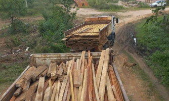Sema apreende madeira irregular em depósitos e aplica multa de mais de R$ 73,7 mil a proprietário