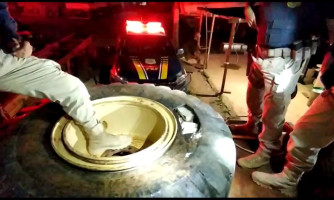 Somente neste final de semana, a Polícia Rodoviária Federal no Mato Grosso apreendeu mais de 250 kg de cocaína.