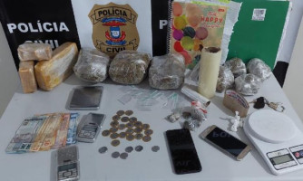 Suspeito de tráfico é preso em flagrante com cinco quilos de entorpecentes em Pontes e Lacerda