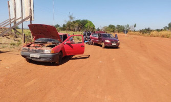 Suspeitos foram presos e drogas apreendidas após abordagem na Estrada do Matão