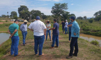 Técnicos da Empaer participam de treinamento para auxiliar produtores de piscicultura em Conquista D´ Oeste