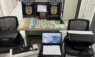 Trio de estelionatários é preso em flagrante com dezenas de documentos falsos usados para contratar empréstimos bancários em MT
