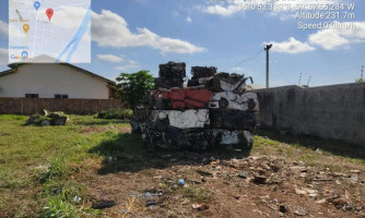 Veículos inservíveis são destruídos e pátio da Delegacia de Vila Bela é liberado