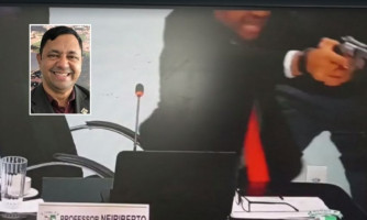 Vereador que apontou arma para colega durante sessão é preso pela GCCO em Cuiabá