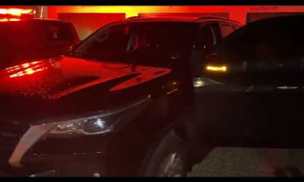 GEFRON na cidade de Porto Esperidião recupera um veículo sw4 furtado na cidade de Cuiabá MT