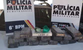 Força Tática apreende 17 quilos de cocaína e prende quatro pessoas por tráfico de drogas
