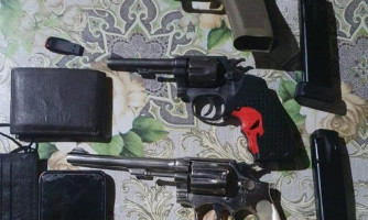 Adolescente de 17 anos é detido com três armas e munições em São José dos Quatro Marcos MT