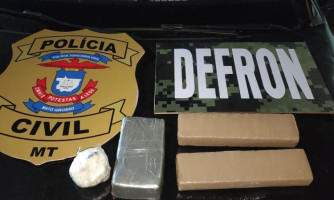 Polícia Civil apreende adolescente com quatro tabletes de drogas na fronteira