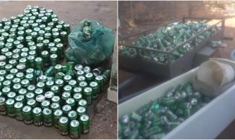 Polícia Civil prende suspeitos e recupera parte da carga de cerveja saqueada após tombamento de caminhão