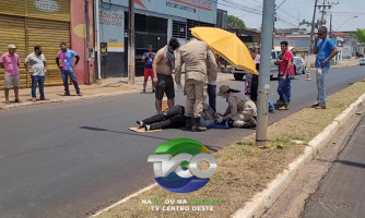 Invasão de preferencial acaba em acidente na Avenida Marechal Rondon