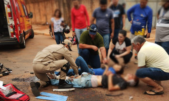Irmãos envolvidos em acidente: Um submetido a cirurgia, o outro em estado grave em Cáceres