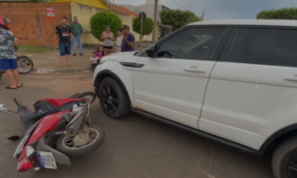 Mais um acidente causado por invasão de preferencial em Pontes e Lacerda
