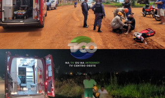 O final de semana inicia com dois acidentes de trânsito em Pontes e Lacerda
