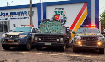 Caminhonete carregada de drogas é Interceptada em Mirassol d'Oeste