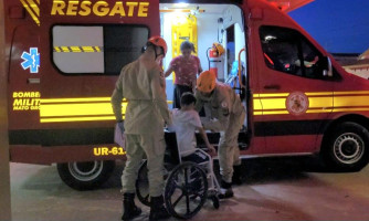 Criança é atropelada na Br174B